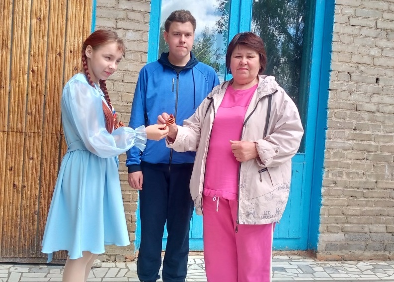 Патриотическая акция "Георгиевская лента"